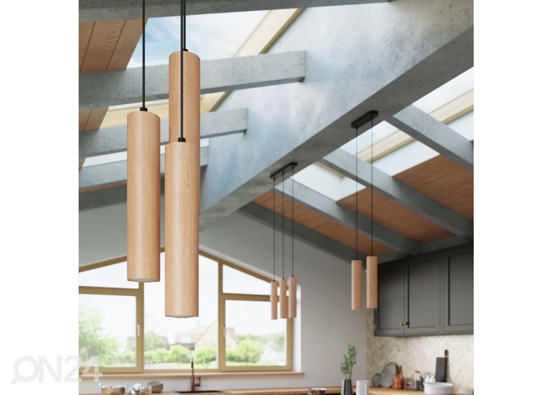 Riippuvalaisin Lino 3P, puu kuvasuurennos