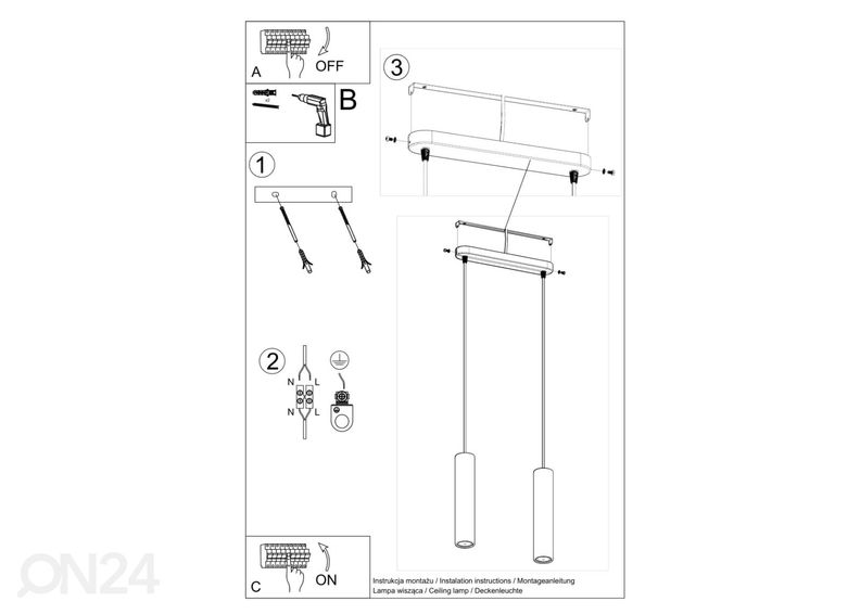 Riippuvalaisin Luvo 2 kuvasuurennos