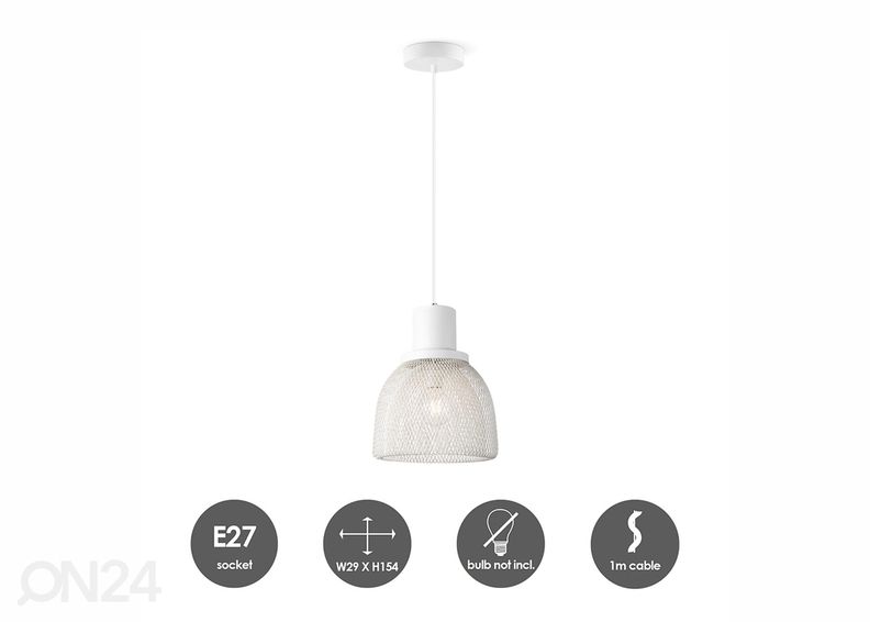 Riippuvalaisin Mesh kuvasuurennos