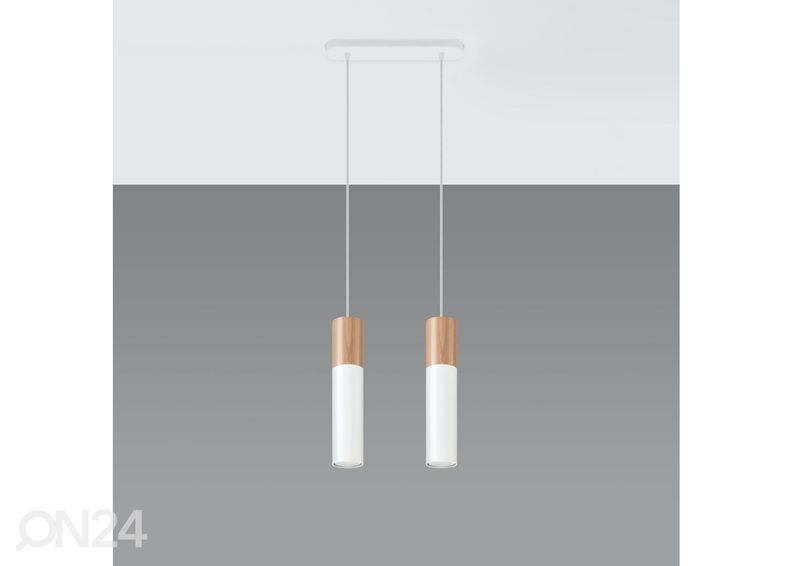 Riippuvalaisin Pablo 2, valkoinen kuvasuurennos