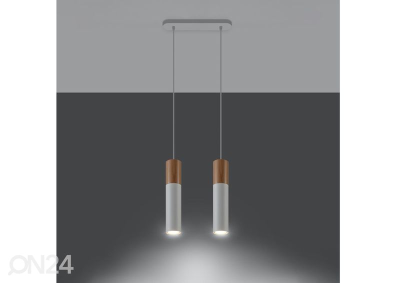 Riippuvalaisin Pablo 2, valkoinen kuvasuurennos