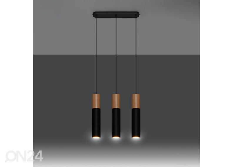 Riippuvalaisin Pablo 3, musta kuvasuurennos