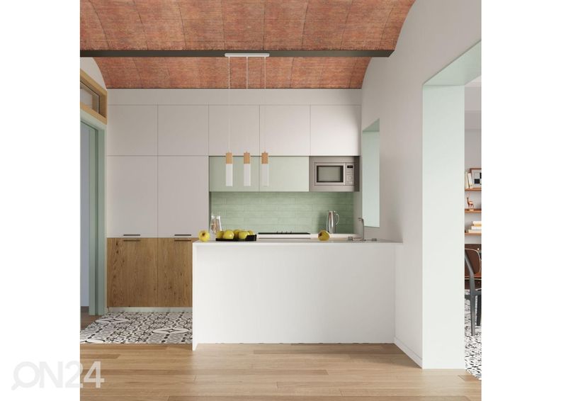 Riippuvalaisin Pablo 3, valkoinen kuvasuurennos