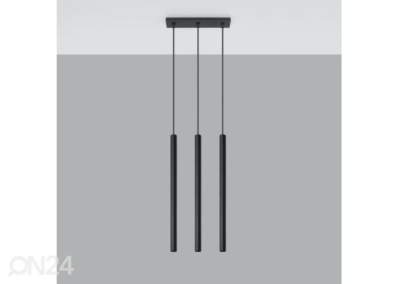 Riippuvalaisin Pastelo 3, musta kuvasuurennos