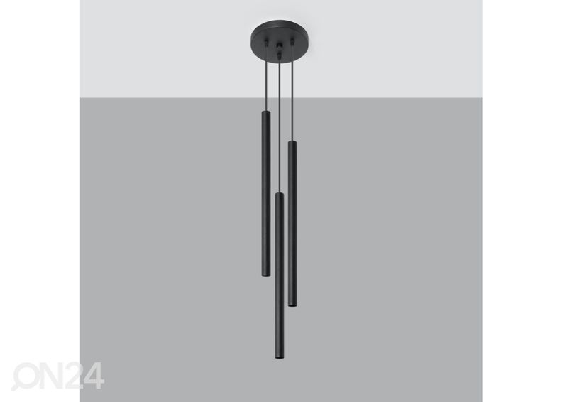 Riippuvalaisin Pastelo 3P, musta kuvasuurennos