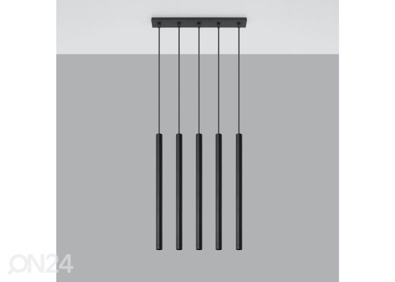 Riippuvalaisin Pastelo 5, musta kuvasuurennos