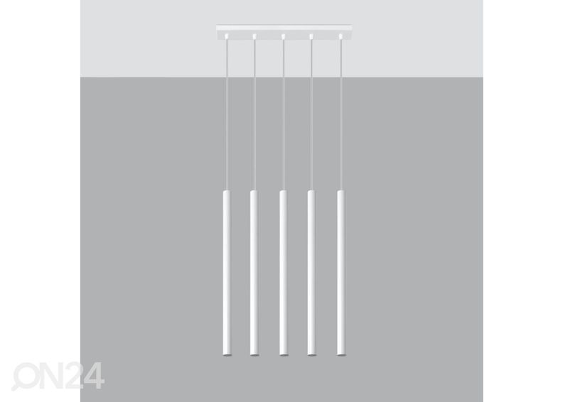 Riippuvalaisin Pastelo 5, valkoinen kuvasuurennos