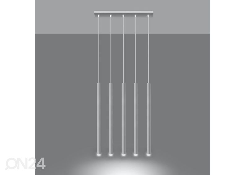 Riippuvalaisin Pastelo 5, valkoinen kuvasuurennos