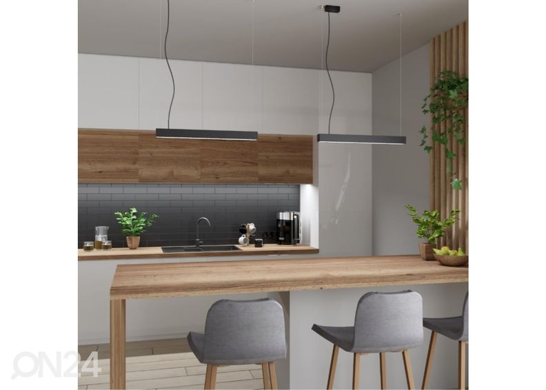 Riippuvalaisin Pinne 118, musta kuvasuurennos