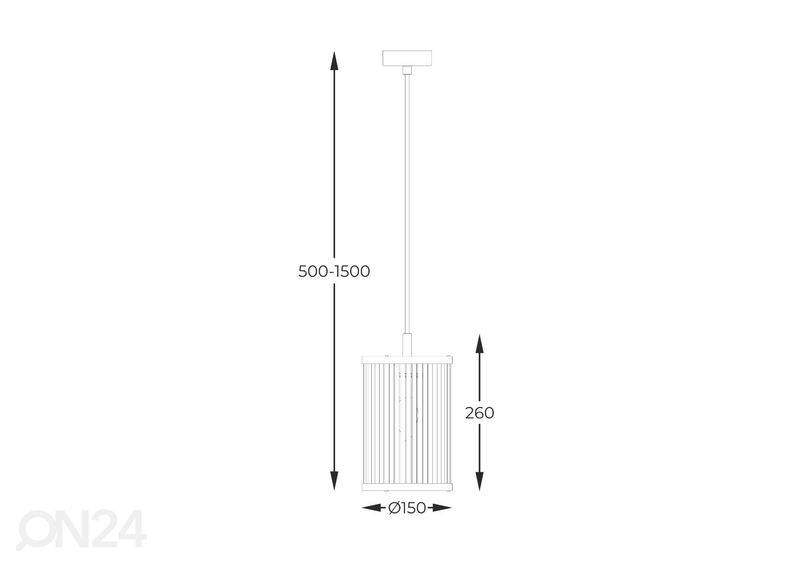 Riippuvalaisin Sergio Black 1F kuvasuurennos