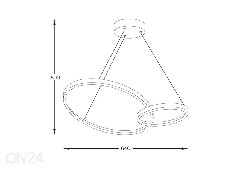 RiippuvalaisinRando kuvasuurennos