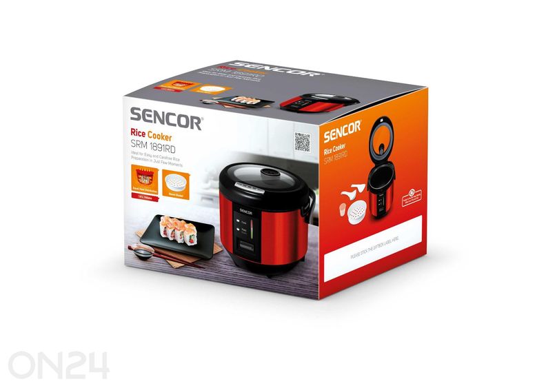 Riisinkeitin Sencor SRM1891RD kuvasuurennos