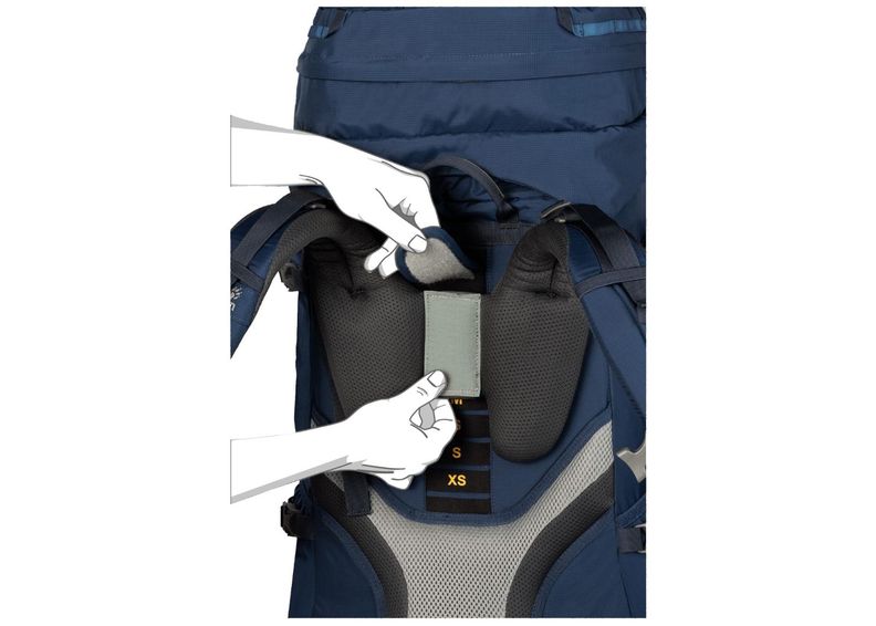 Rinkka naisille 45 L Highland Jack Wolfskin kuvasuurennos