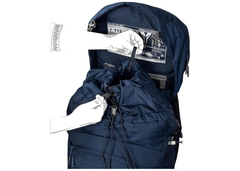 Rinkka naisille 45 L Highland Jack Wolfskin kuvasuurennos