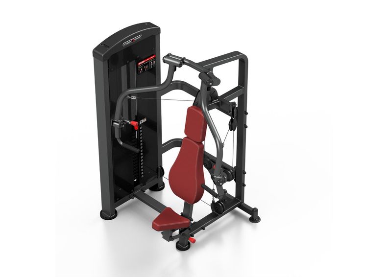 Rintaprässi painoilla Marbo Sport kuvasuurennos