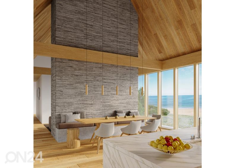 Rippuvalaisin Lino 2, puu kuvasuurennos