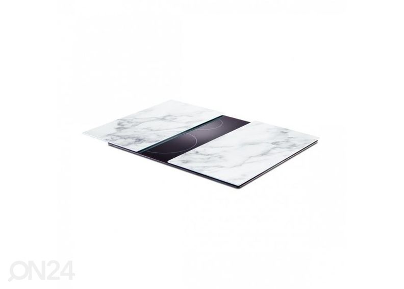 Roiskesuoja/liesisuoja Marble 52x30 cm kpl kuvasuurennos