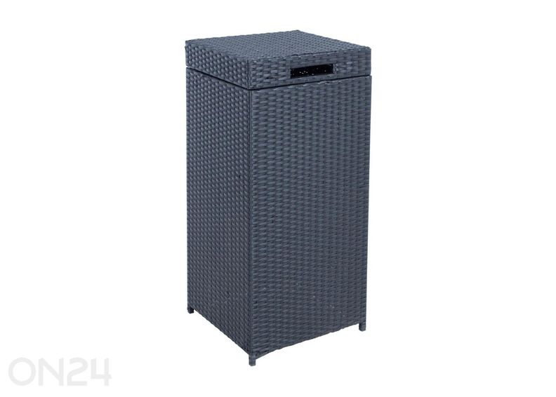 Roskalaatikko ulkokäyttöön Wicker kuvasuurennos