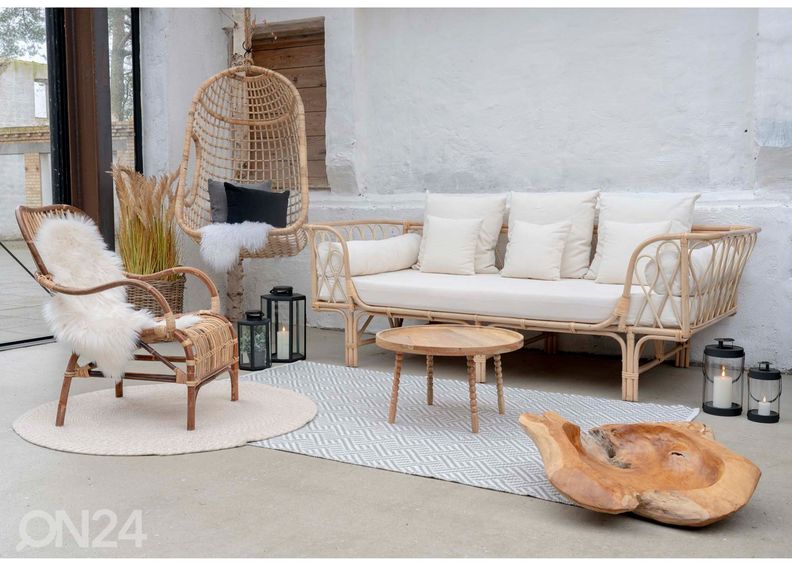 Rottinkisohva kuvasuurennos