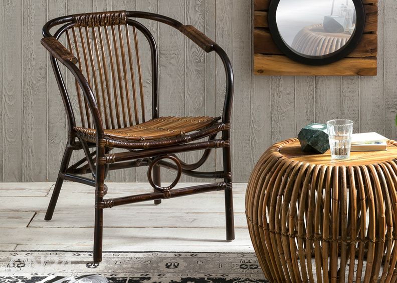 Rottinkituoli Rattan kuvasuurennos