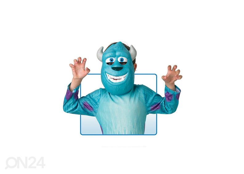 Rubies Sulley kasvonaamio kuvasuurennos