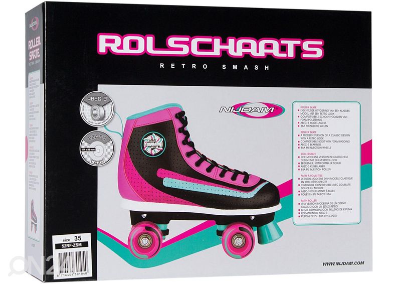 Rullaluistimet Retro Smash Nijdam kuvasuurennos