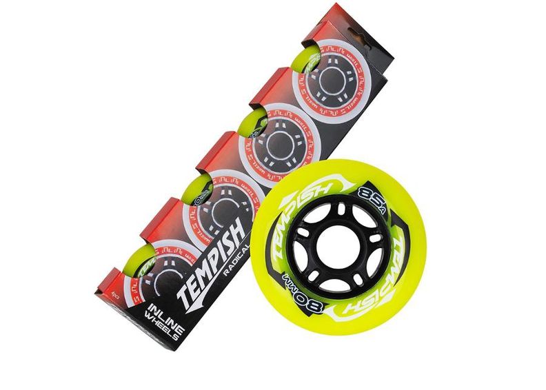 Rullaluistimien pyörät Radical Color 80x24 84A Tempish kuvasuurennos