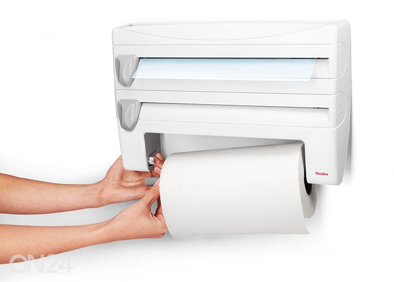 Rullateline foliolle, muovikelmulle ja talouspaperille kuvasuurennos