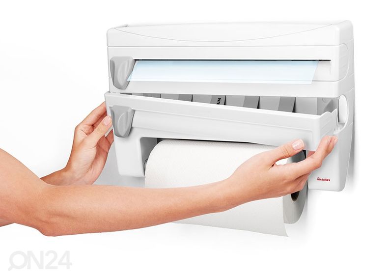 Rullateline foliolle, muovikelmulle ja talouspaperille kuvasuurennos