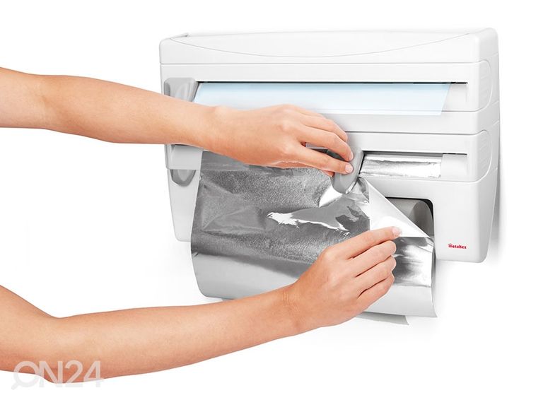 Rullateline foliolle, muovikelmulle ja talouspaperille kuvasuurennos