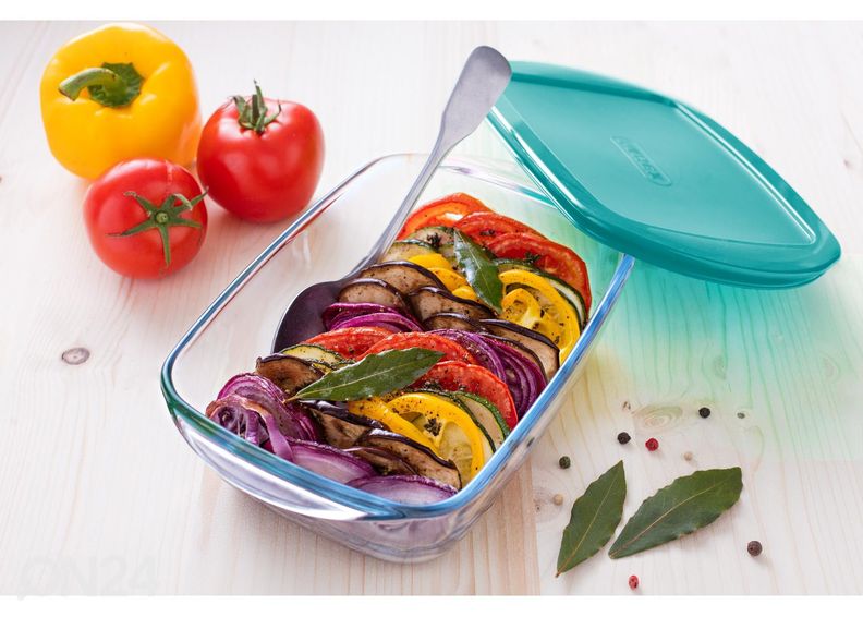 Ruoansäilytysastia / uunivuoka Pyrex 2,6 L kuvasuurennos