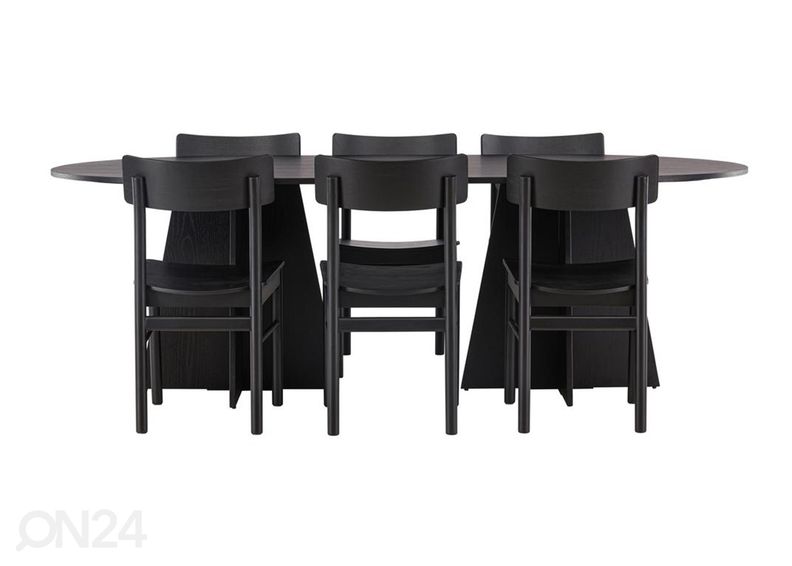 Ruokailuryhmä Bootcut&Montros kuvasuurennos