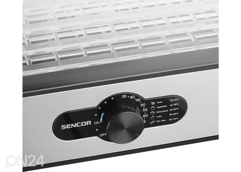 Ruokakuivuri Sencor Sencor SFD950SS kuvasuurennos