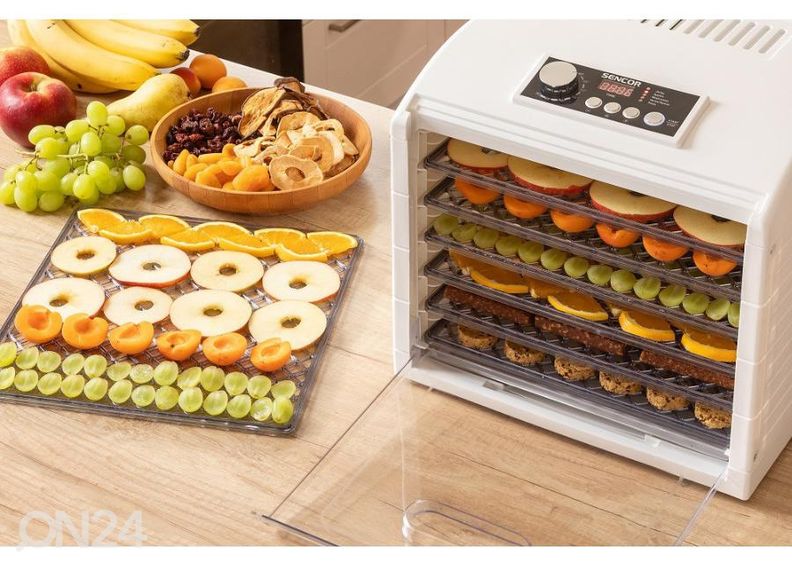 Ruokakuivuri Sencor SFD6500WH kuvasuurennos