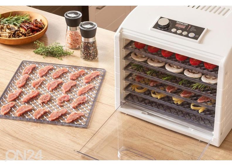 Ruokakuivuri Sencor SFD6500WH kuvasuurennos