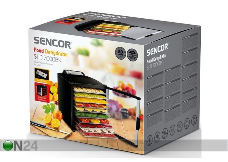Ruokakuivuri Sencor SFD7000BK kuvasuurennos