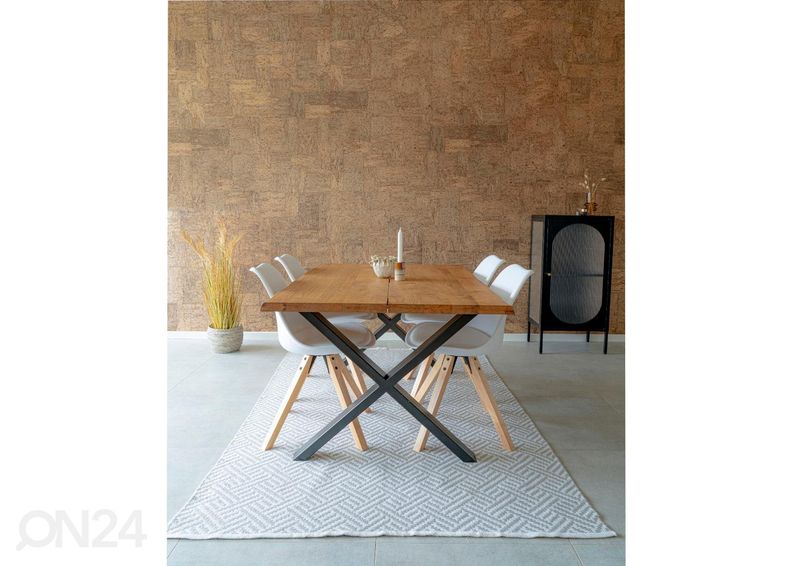 Ruokapöydän tuoli Bergen, 2 kpl kuvasuurennos