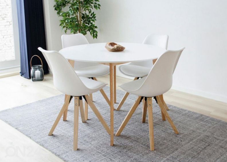 Ruokapöydän tuoli Bergen, 2 kpl kuvasuurennos