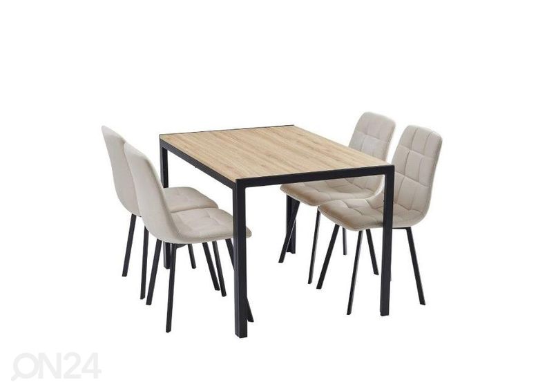 Ruokapöydän tuoli Claudia, 4 kpl kuvasuurennos