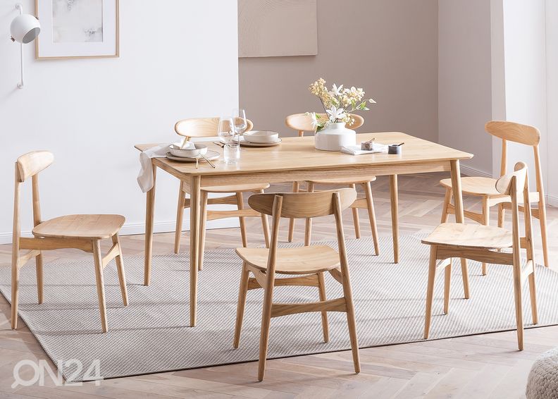 Ruokapöydän tuoli Scandi Blonde, sungkai kuvasuurennos