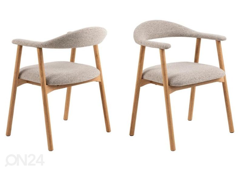 Ruokapöydän tuolit Aars, 2 kpl kuvasuurennos