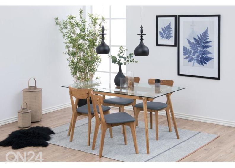 Ruokapöydän tuolit Albo, 2 kpl kuvasuurennos