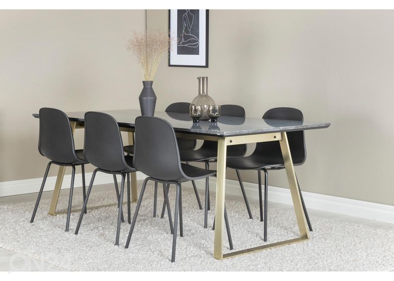 Ruokapöydän tuolit Arctic, 2 kpl kuvasuurennos