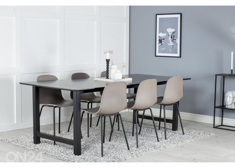 Ruokapöydän tuolit Arctic, 2 kpl kuvasuurennos