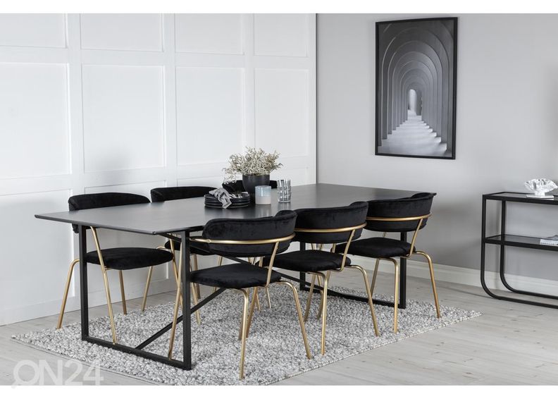 Ruokapöydän tuolit Arrow, 2 kpl kuvasuurennos