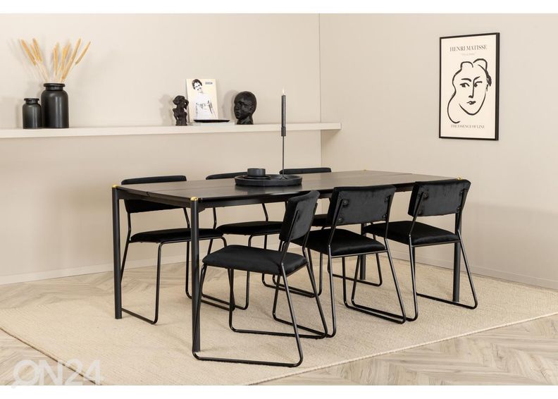 Ruokapöydän tuolit Kenth, 2 kpl kuvasuurennos