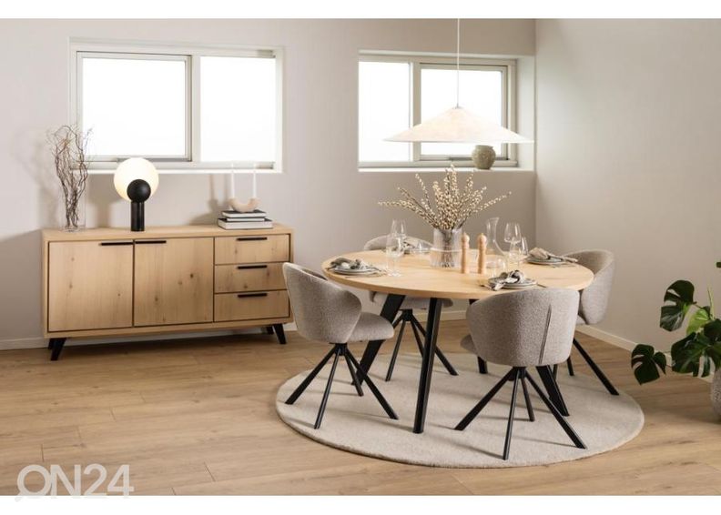 Ruokapöydän tuolit Prato, 2 kpl kuvasuurennos