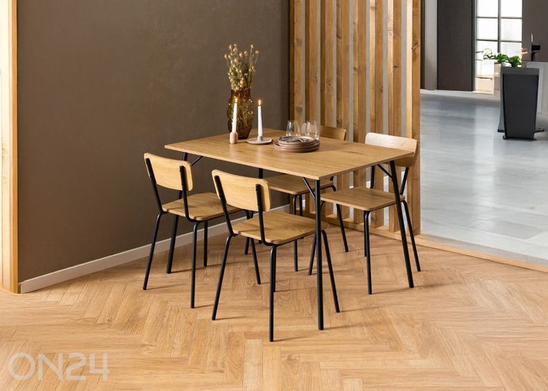 Ruokapöydän tuolit Santo, 4 kpl kuvasuurennos