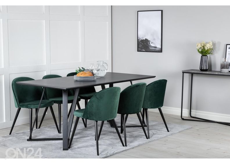 Ruokapöydän tuolit Velvet, 2 kpl kuvasuurennos