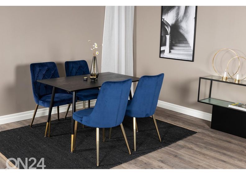 Ruokapöydän tuolit Velvet Deluxe, 2 kpl kuvasuurennos